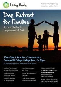 Living Family Retreat Day @ Summerhill College, Sligo | Sligo | County Sligo | Ireland