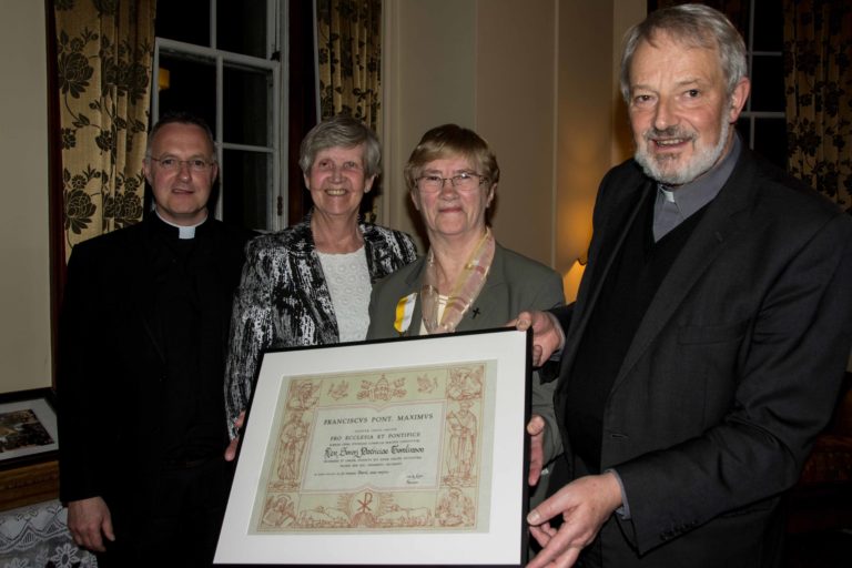 Papal Award for Sr Patricia Tomlinson RSM | Elphin Diocesan Website